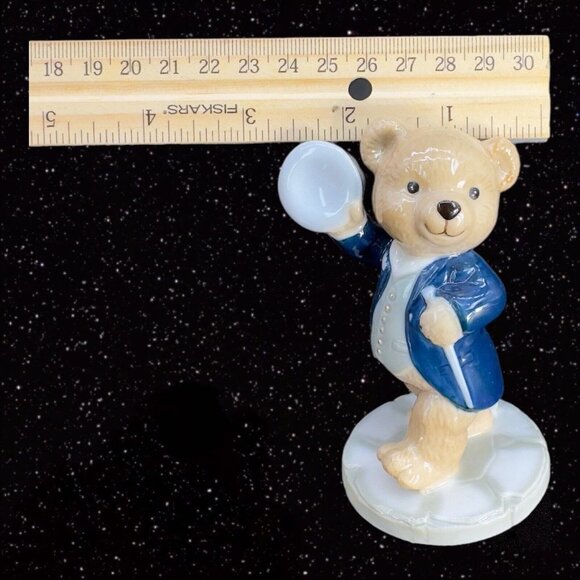 Bing and Grondahl B&G 1998 Porcelain Ceramic Figurine Teddy Victor Denmark VTG - Picture 6 of 6